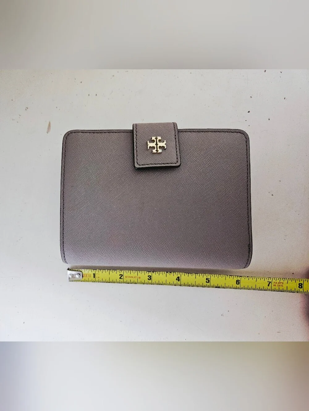 Tory Burch Saffiano Leather Emerson French Bifold Wallet
